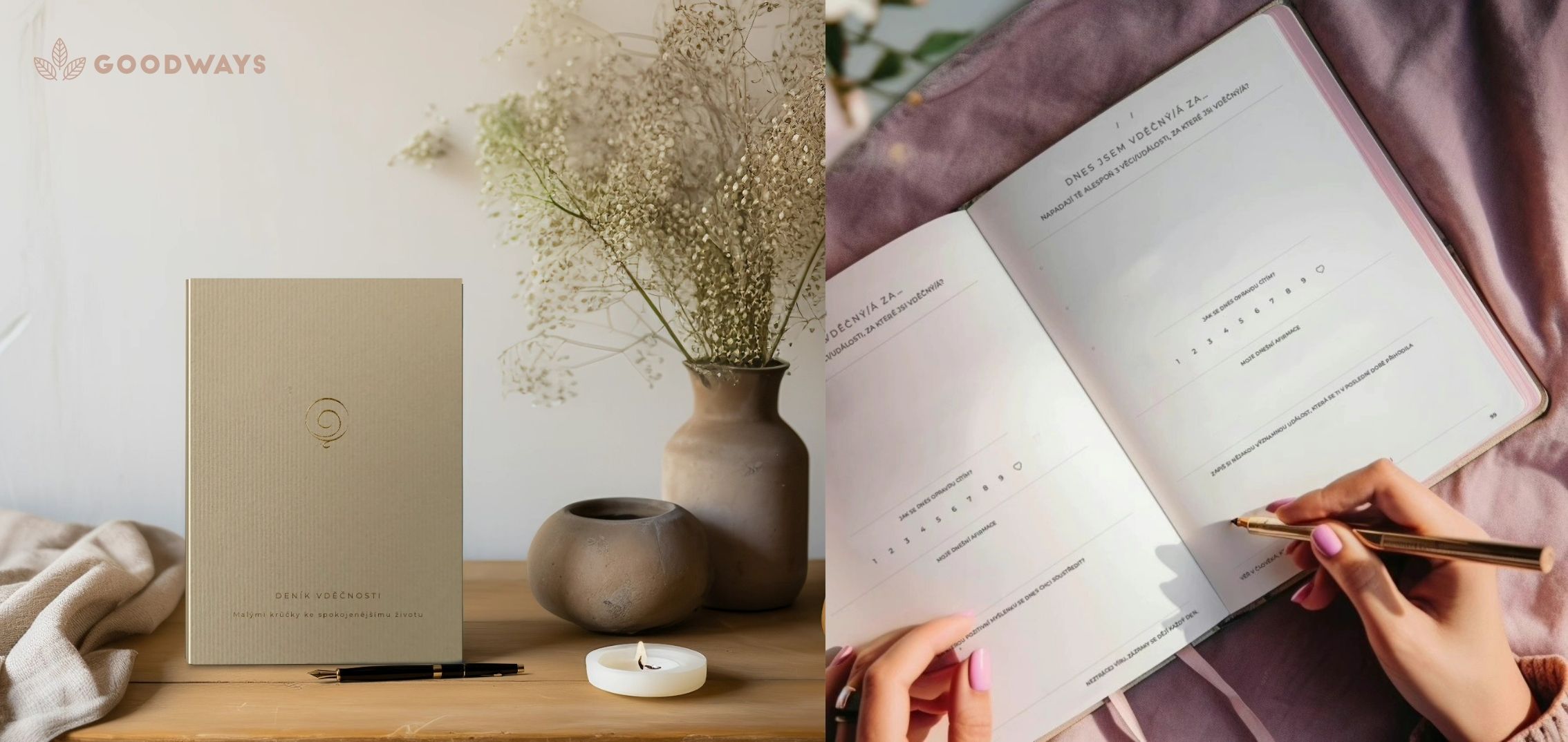 Deník vděčnosti GoodWays